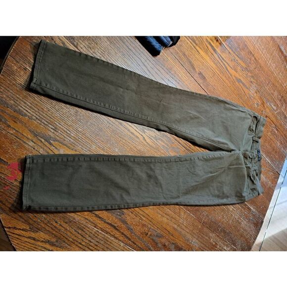 Size 2 Ann Taylor Skinny Modern Fit Brown Pants with Pockets and Belt Loops - Picture 1 of 3